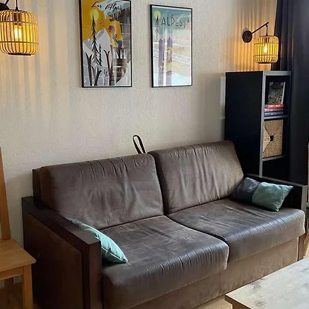 App. Skis Aux Pieds Avec Piscine, Balcon Et Wifi - Fr-1-322-646 Appartement *